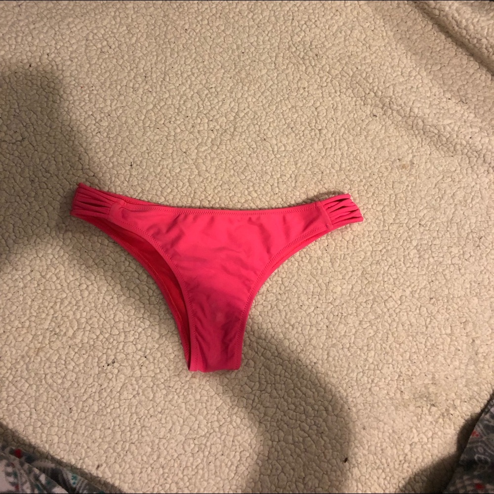 Neon pink bottom
